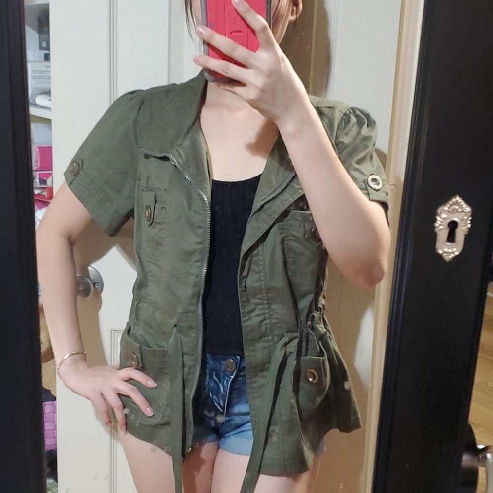Green jacket